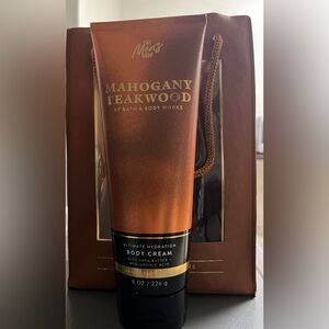 Bath & Body Works Mahogany Teakwood Body Cream